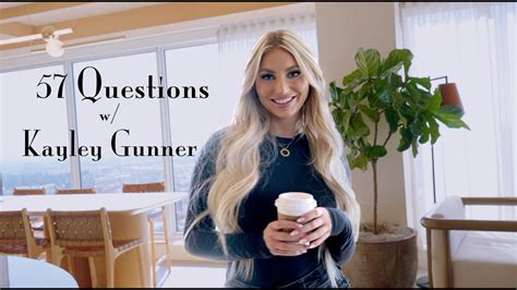 kayley gunner interview|57 Questions with Kayley Gunner .